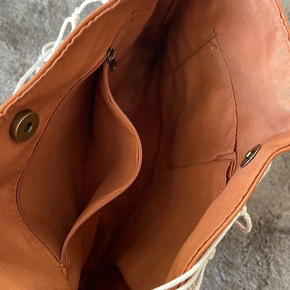 Universal Thread Macrame Purse, Handbag - Picture 5 of 6